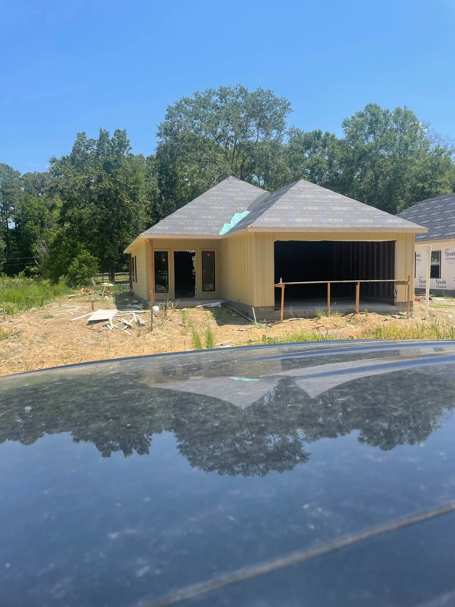 Residential roofing construction
